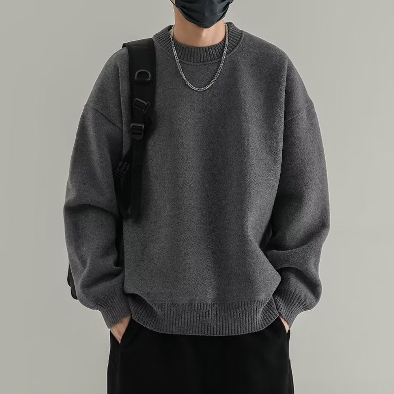 Basic Strickpullover