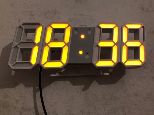 3D LED Uhr