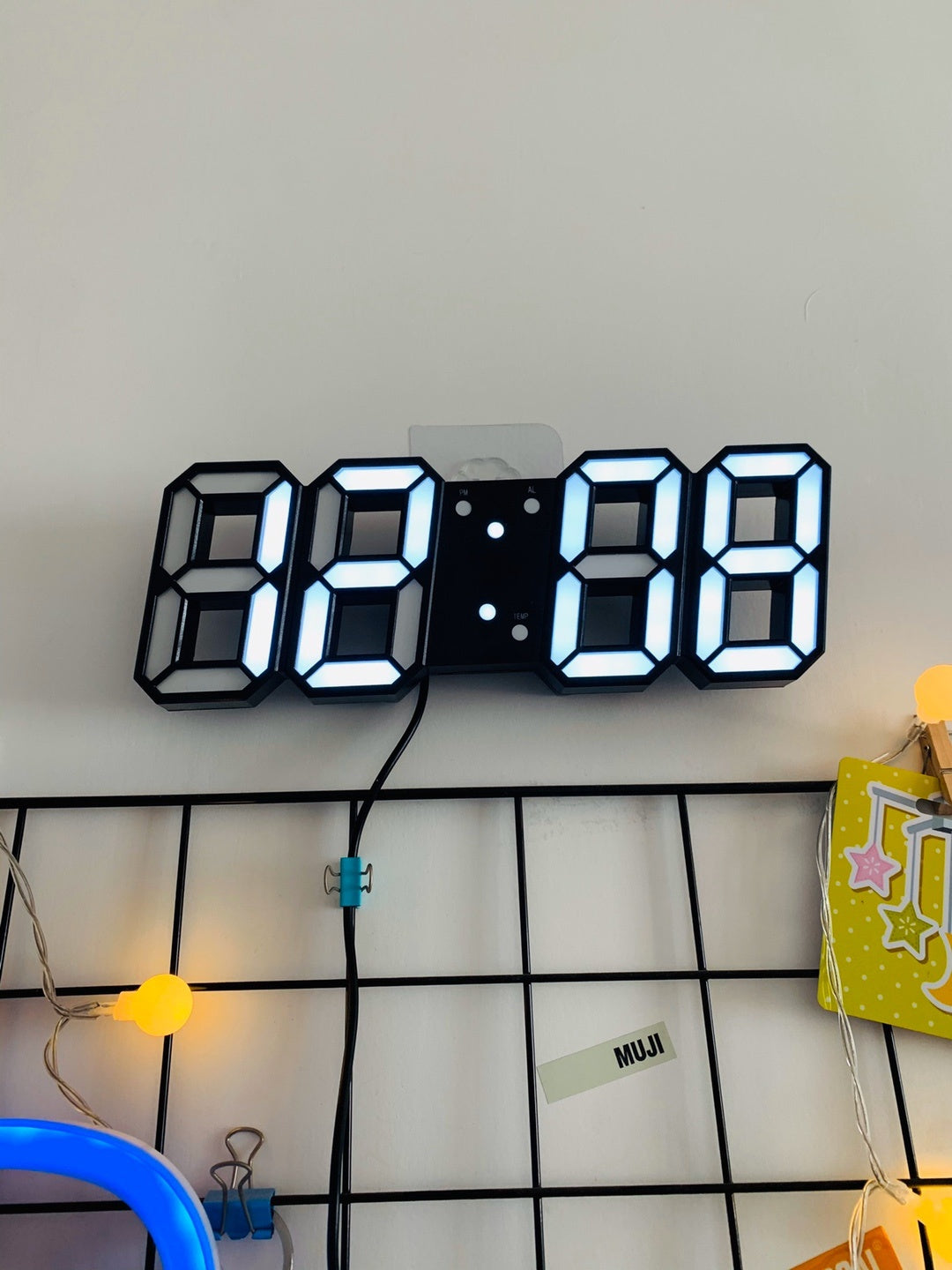 3D LED Uhr