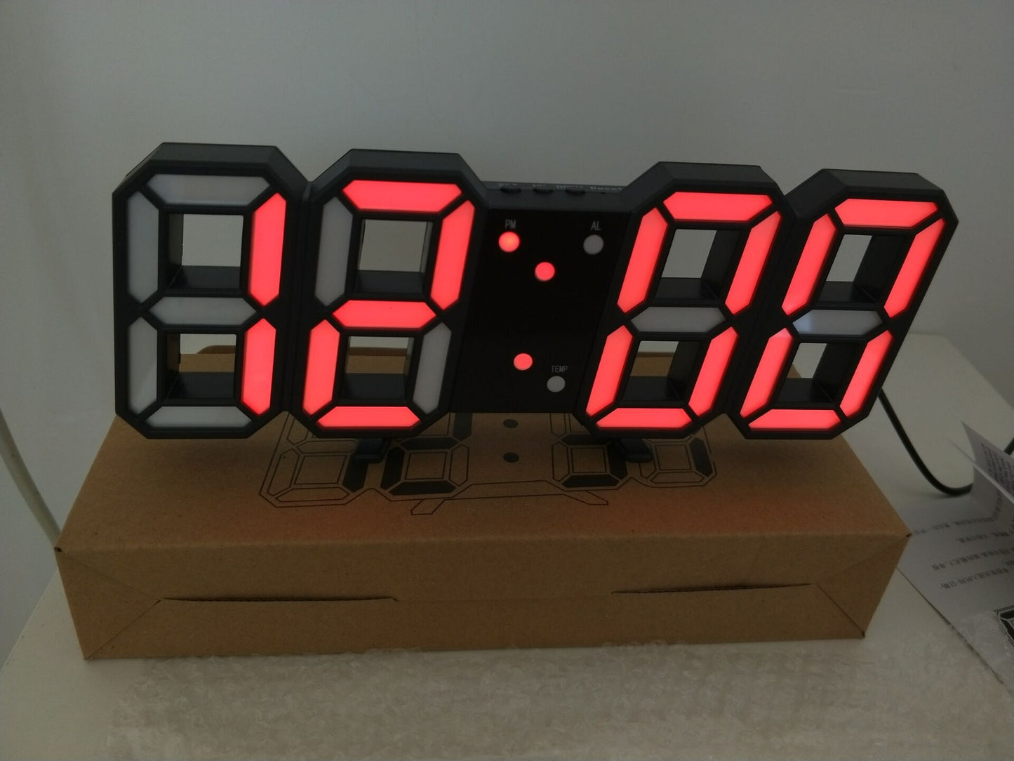 3D LED Uhr