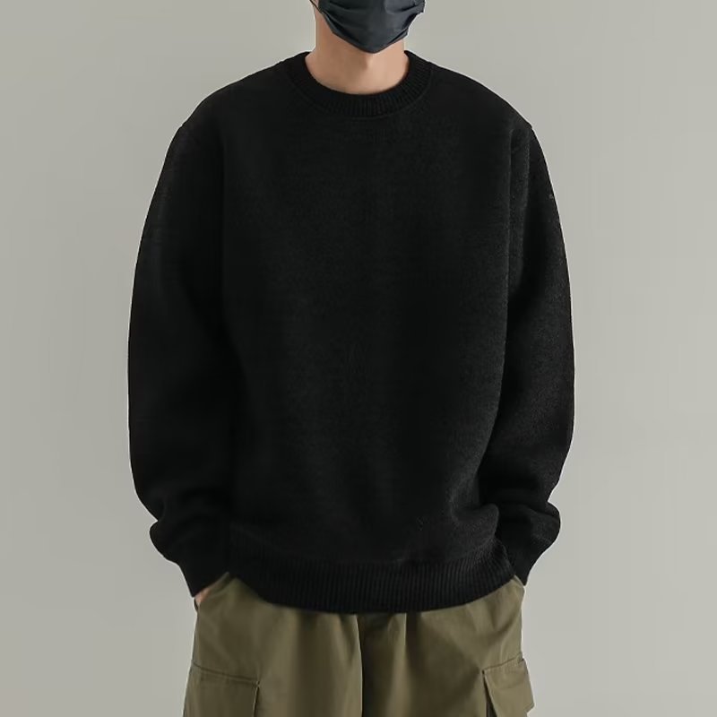 Basic Strickpullover