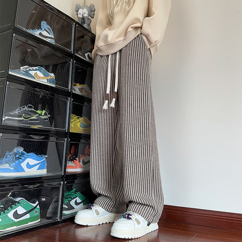 Baggy Jogger Strickoptik